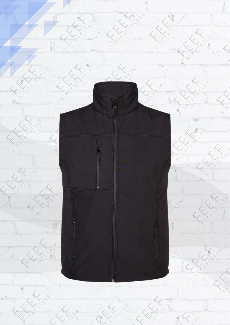 Softshell Yelek Siyah SYS