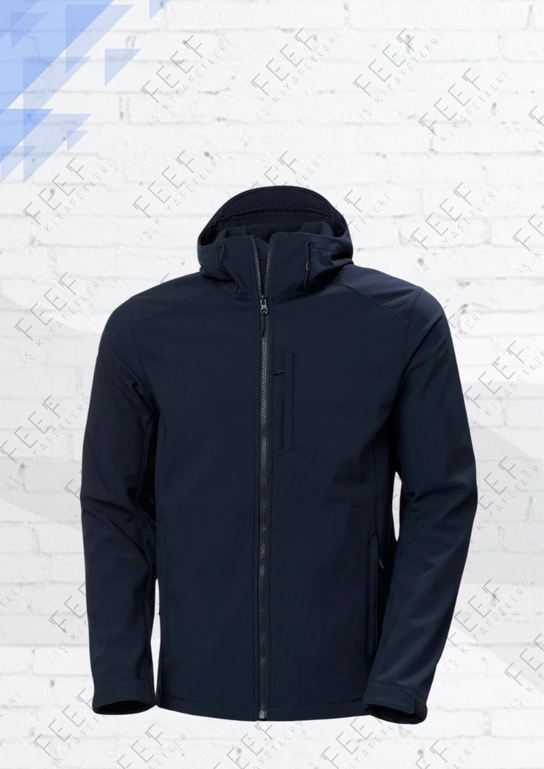 Softshell Mont Lacivert Kapüşonlu SMLCKP