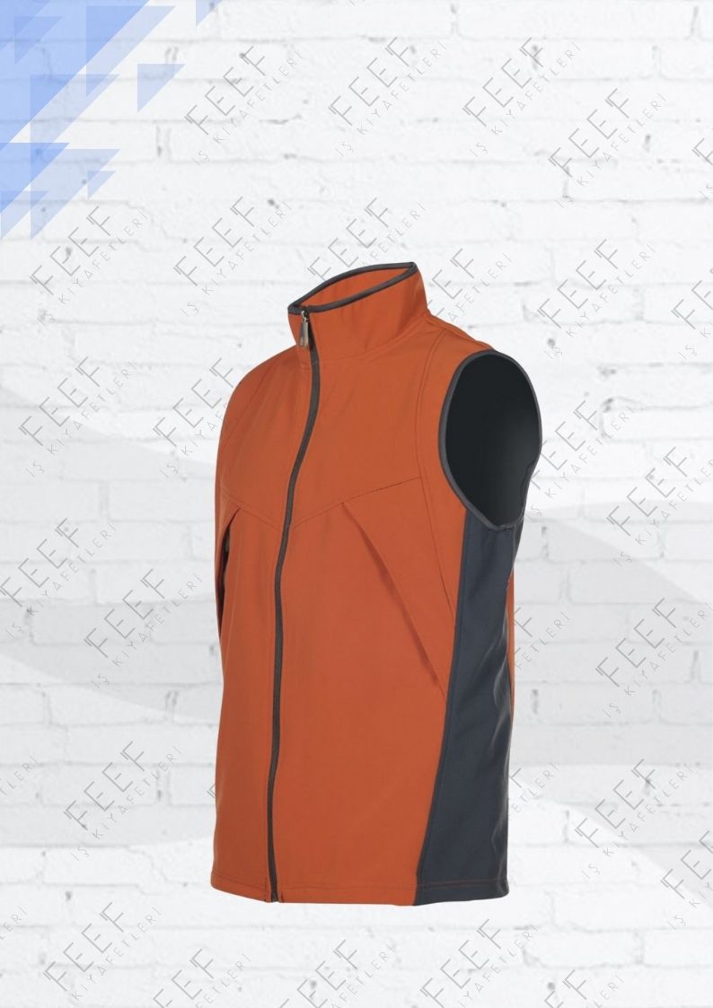 Softshell Yelek Turuncu SYTR